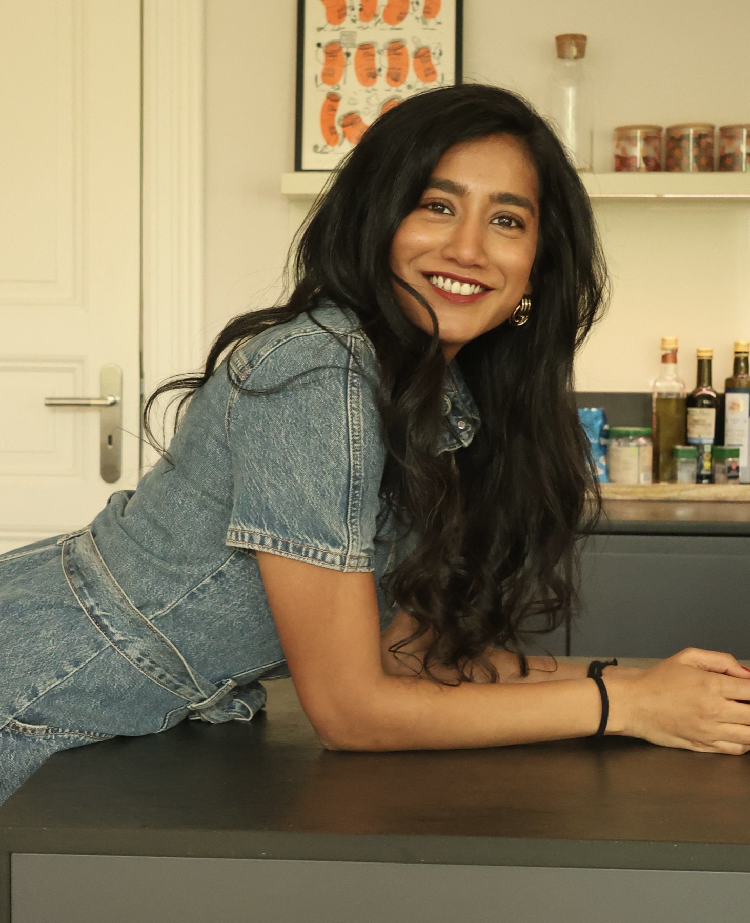 Deepshika at home in Berlin
